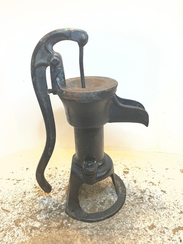 Vintage barnes hand water pump - hand,