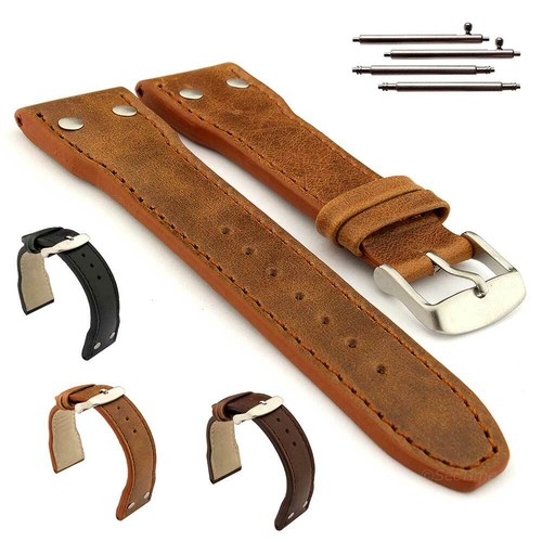 Genuine leather watch strap - genuine,