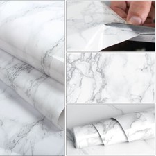 Marble Paper Granite Sticker Paper Gloss PVC Film Table Cabinet Cover Wallpaper