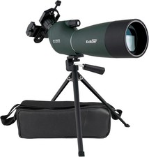 Spotting Scope 25-75x70 HD Zoom with Tripod & Phone Adapter for Bird Watching