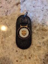 Vintage Jaguar CUD Key Fob with Wilmot Breeden Keys - Excellent Condition