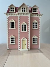 Large Wooden Pink 3 Storey