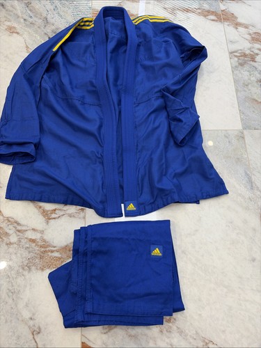 Adidas judo blue suit - judo,