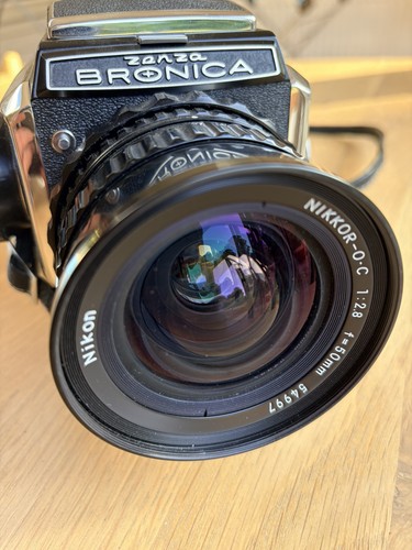 Zenza bronica film camera - s2,
