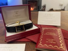 Cartier Tank Vermiel Ladies