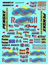 WHITE VINYL RACING Sticker