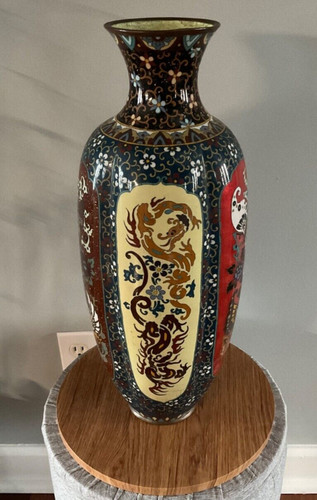 Massive japanese cloisonné - massive,