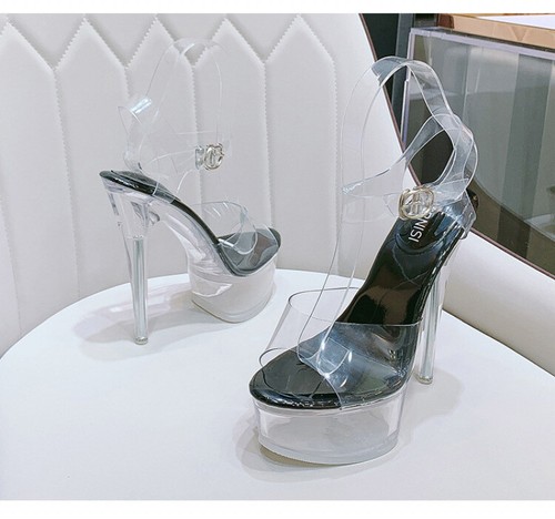 Crystal show stripper heels - stripper,