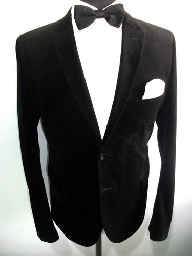Velvet velour tuxedo - velour,