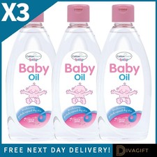 3 x COTTON TREE BABY OIL 300ML