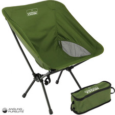 Angling Persuits Compact Chair Carp Fishing Camping Festival Seat + Carry Case