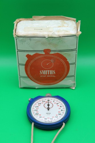 Smiths vintage blue stopwatch - vintage,