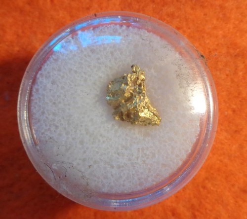 Gold nugget cleaned - -,