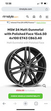 Alloy wheels - MSW 24 Matt