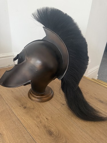 Roman spartan helmet black - spartan,