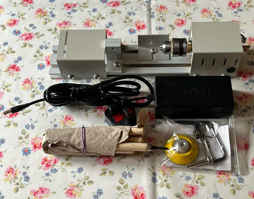 Mini lathe electric with - electric,
