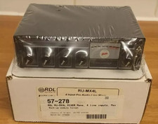 RDL RU-MX4 4-Channel Mic/Line