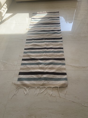 Handmade cotton kilim rug - kilim,