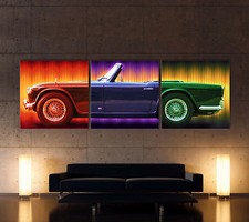 Triumph TR4 Wall Canvas