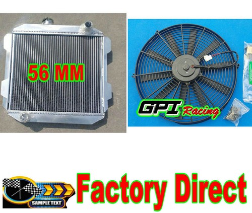 3row aluminum radiator fan - &,