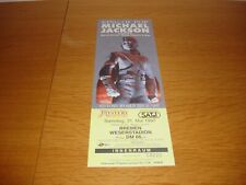 Michael Jackson 31st May 1997 History Tour Concert Ticket Unused