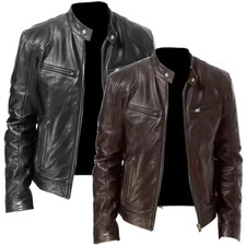 Men's Genuine Leather Jacket