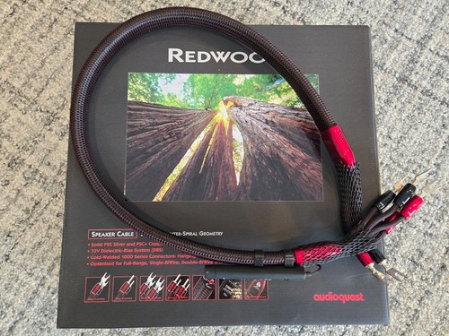 Audioquest redwood speaker - redwood,