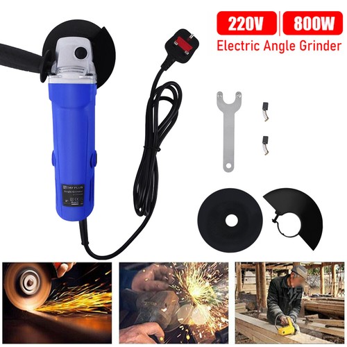 Electric angle grinder cutting - angle,