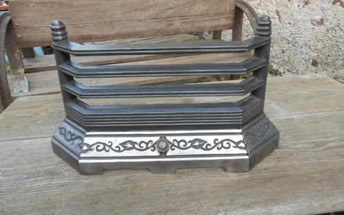 Large cast iron fireplace - large,