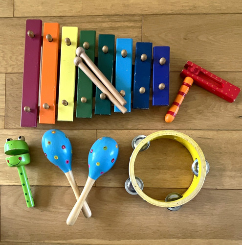 Kids musical instrument - musical, set