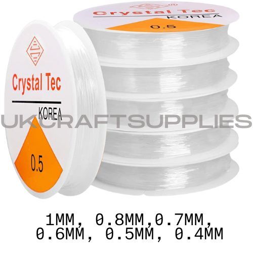 Clear nylon beading elastic - beading,