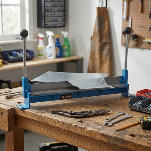 Manual sheet metal bender - sheet,