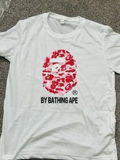 Bape Men's White Short Sleeve