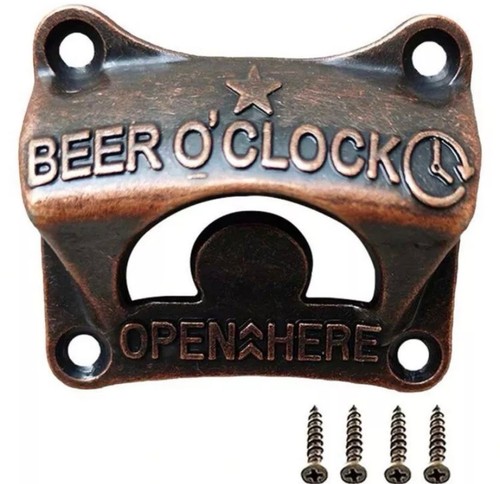 Wall mounted beer bottle - mounted,