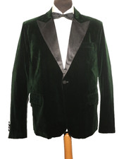 TAILORED VELVET EVENING JACKET