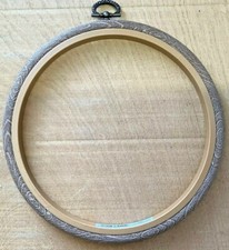 Flexi hoop 10 " brown woodgrain.  2  PACK
