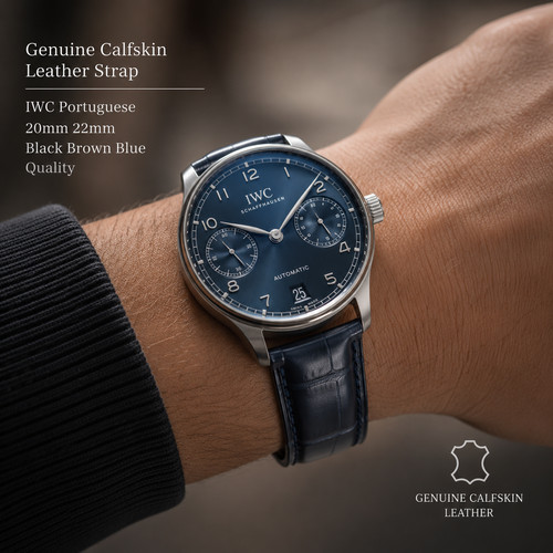 Genuine calfskin leather strap - leather,