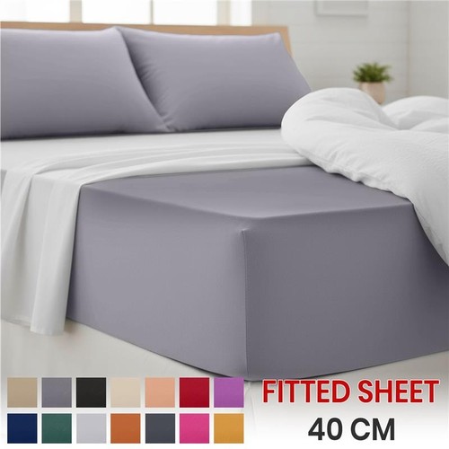 Extra deep full fitted sheet - deep,