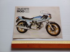 Ducati 900 Darmah Super Sport 1980 Original Leaflet