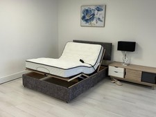 Adjustapocket Electric Adjustable Beds All Sizes + Mattress & Matching Headboard