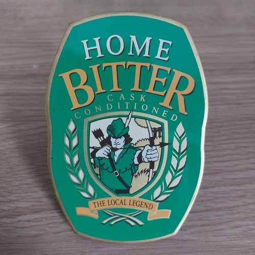 Metal beer pull - metal, labels:
