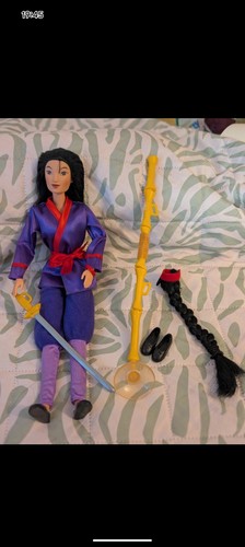 Mattel disney mulan warrior - mulan,
