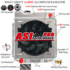 3 Row Radiator & Shroud Fan