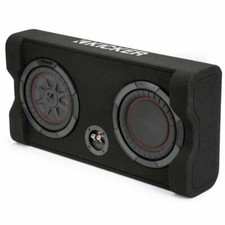 Kicker 48TRTP82 Sub 8 Inch Down Firing Subwoofer Loaded Enclosure 300w RMS