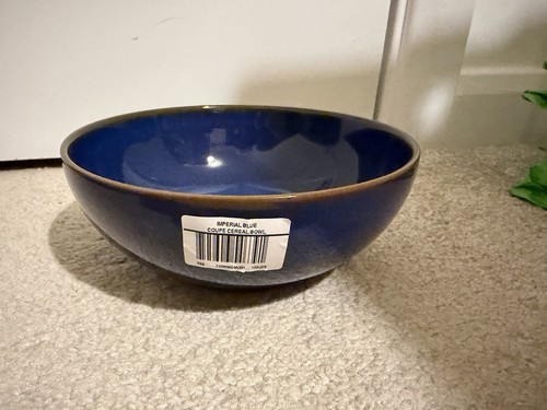 Denby imperial blue cereal