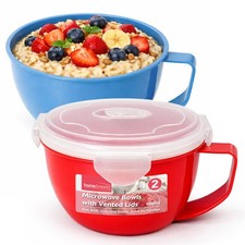 2-8pk Microwave Soup Bowl With