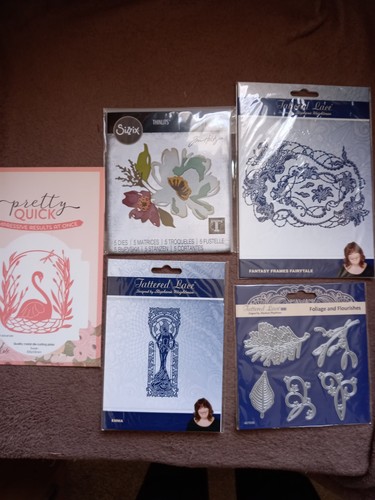 Papercraft dies tattered - papercraft,