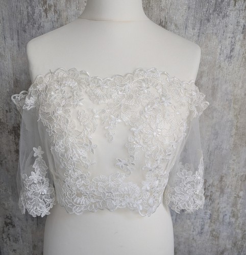 Ivory off the - off, lace