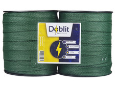 ELECTRIC FENCE TAPE 40mm Green 400m Poly Fencing Horse Ribbon (2x200m Rolls)