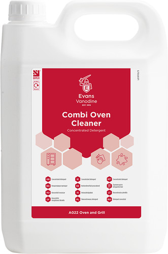 Combi oven cleaner - oven, low